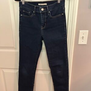 Levi's Dark Blue 312 Shaping Slim Jeans